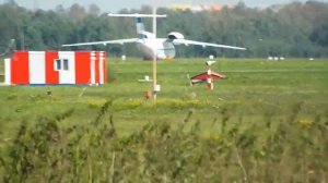 Ан 72 RF 46546 МА ВМФ России № 50 посадка в остафьево