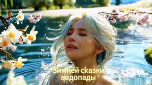 Зимней сказки водопады