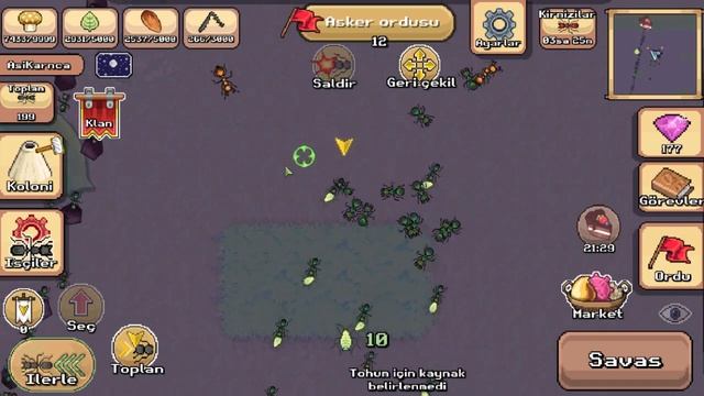 Paussinae Böceği - Sevgililer Günü Etkinliği - Pocket Ants: Colony Simulator! TÜRKÇE - BÖLÜM 20 смотреть онлайн