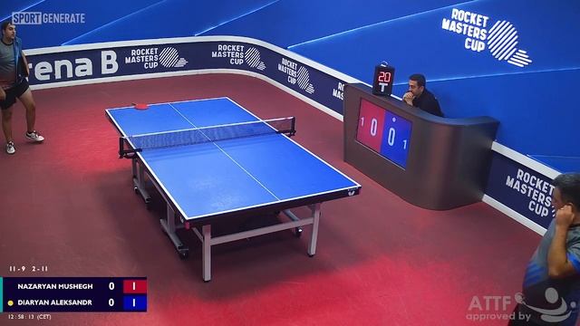Table Tennis | M.Nazaryan - A.Diaryan | 05.08.2024 12:45 (CET) | RMC 20678451 смотреть онлайн