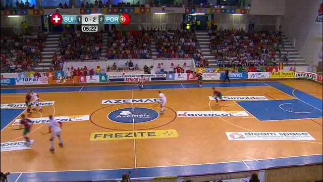 Rink Hockey Euro 2016 - Semi Finals - Portugal vs Switzerland - Match #20 смотреть онлайн