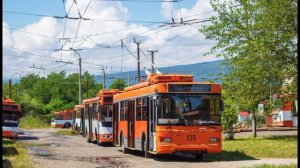 троллейбусы Сухума с бортовыми номерами 122-146