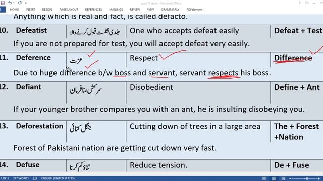 PPSC | English vocabulary with tricks for ppsc test preparation | English portion | P-11 смотреть онлайн