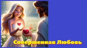 Проповедь - "Совершенная Любовь"