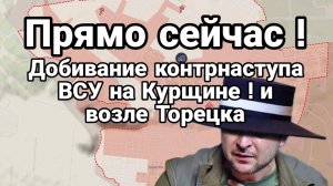 ПРЯМО СЕЙЧАС ! ДОБИВАНИЕ ВСУ В ПОСАДКА НА КУРЩИНЕ И ВОЗЛЕ ТОРЕЦКА Редкоземельный Зеленский