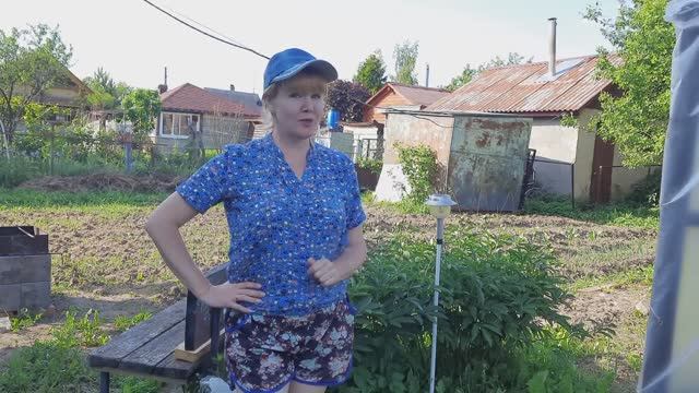 Старая Дача - ставим бассейн, душ, гамак, кухня