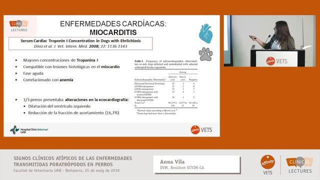 Signos clínicos atípicos de las enfermedades transmitidas por atrópodos en perros