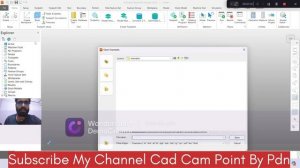 #P1 lesson 1 powermill 2024 introduction how to import model in power mill 2024 by pdn