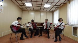 Ансамбль "Арт-премьер" Ж. Визур "Шалость", Х.М. де Люкьеси "Брызги шампанского"