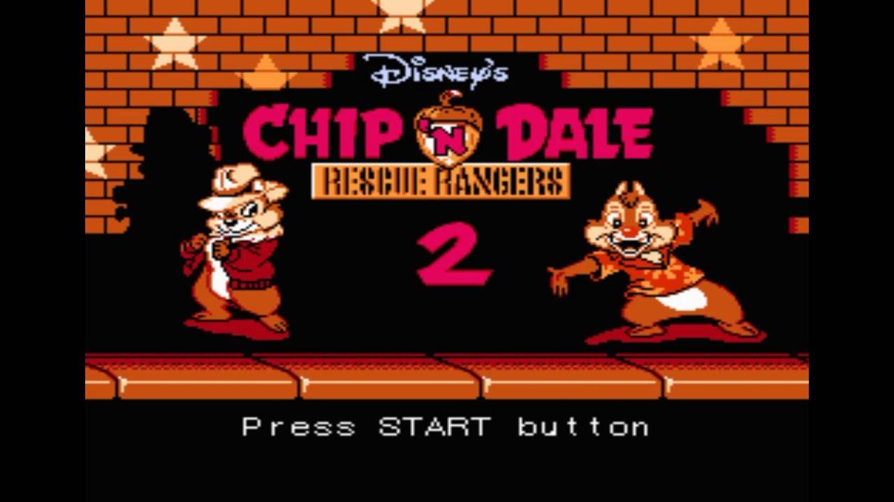 Чип и Дейл 2 (Chip 'n Dale Rescue Rangers 2) _ Прохождение игры на Денди (NES, Famicom, Dendy) смотреть онлайн