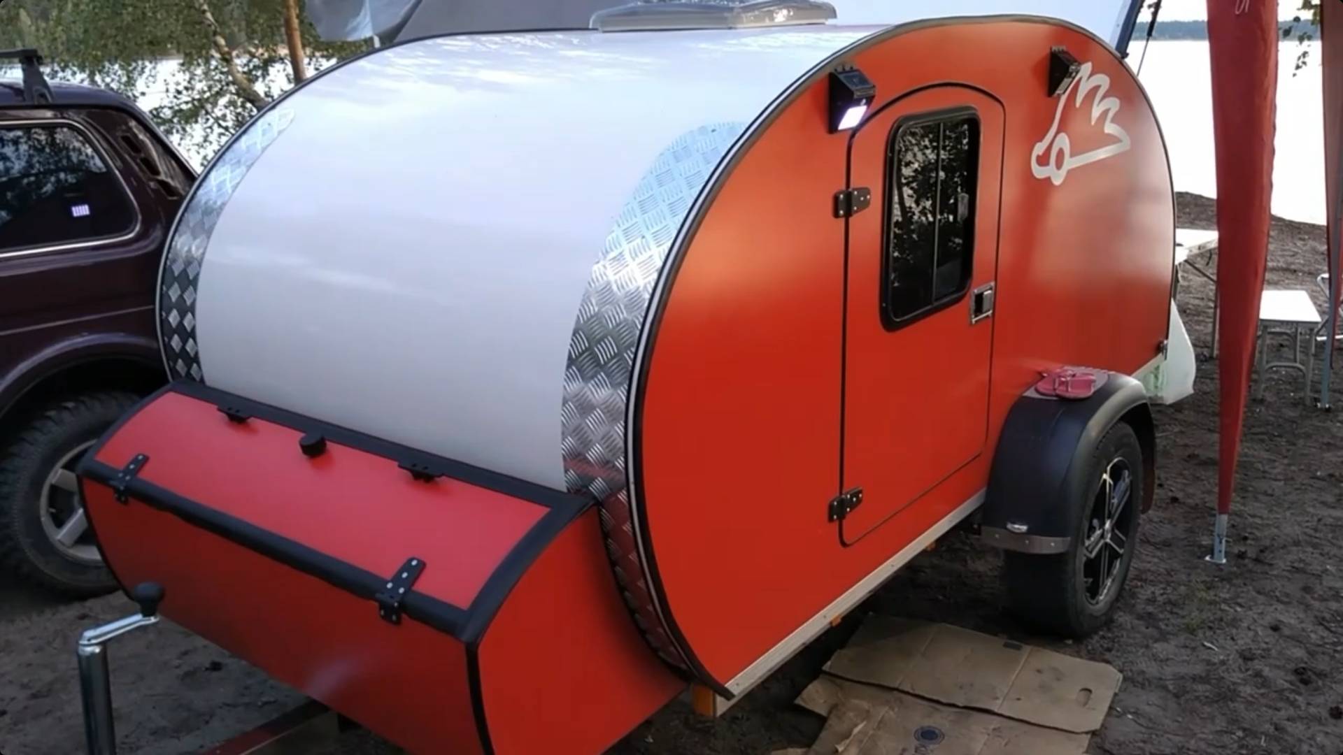 Прицеп для отдыха Турист, доработки смотреть онлайн