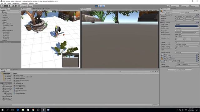 Let's Make an RPG - ep 04 (Unity 5 - Camera Follow) смотреть онлайн
