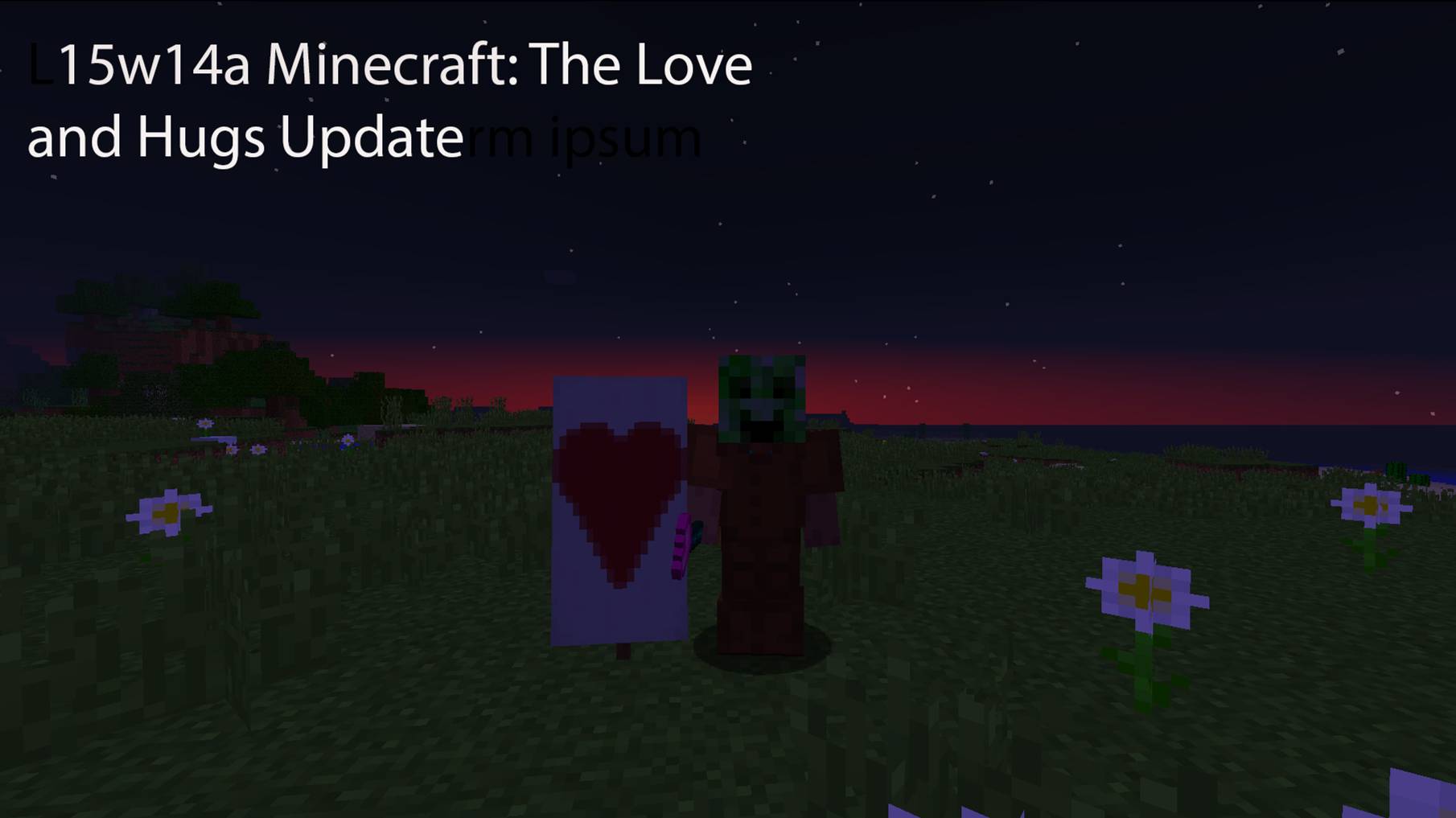 Майнкрафт: Обновление любви и объятий (Minecraft: The Love and Hugs Update) (ПЕРЕЗАЛИВ) смотреть онлайн