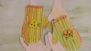 Бабушкины варежки