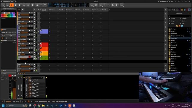 State Azure Dark Glitch Ambient production (Twitch Highlight 31st Dec '23)