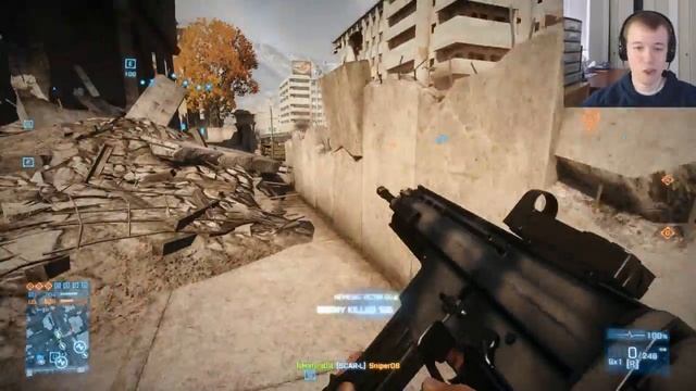 Mind Games: Scar-L Azadi Palace (Battlefield 3 Gameplay/Commentary) смотреть онлайн