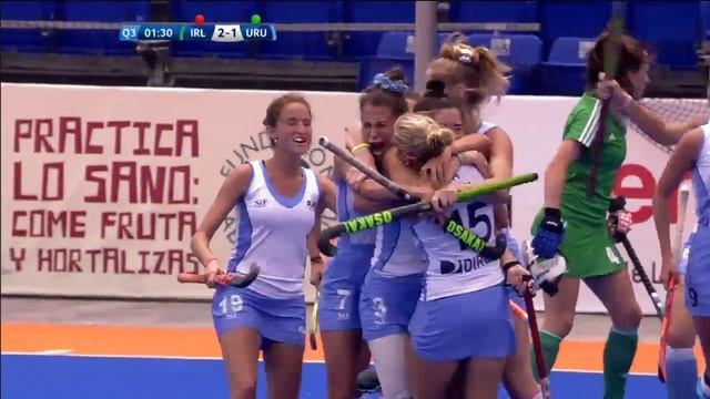 Manuela Vilar equalises for Uruguay with a dragflick #HWL2015 Valencia #RoadtoRio смотреть онлайн