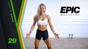 Caroline Girvan - FORTIFIED Full Body Workout - Strength & Cardio | EPIC Endgame Day 29