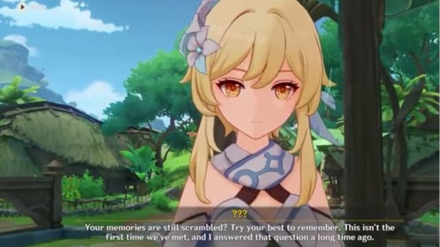 Lumine Meets Nahida The Dendro Archon | Sumeru Cutscene | Genshin Impact смотреть онлайн