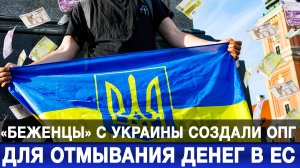 «Беженцы» с Украины создали ОПГ для отмывания денег в ЕС