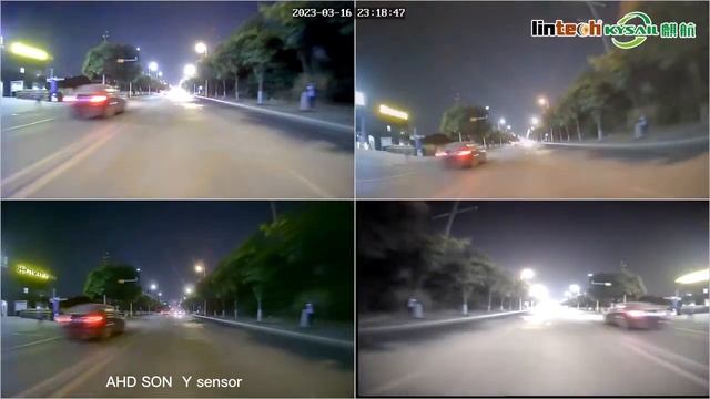 AHD Camera Video Quadlity Night vision compare for Truck Bus CCTV MDVR Camera system Lintech Kysail смотреть онлайн