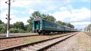 ЧС8-042 с поездом Кишинев - Москва в Брянске