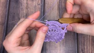 Мастер-класс: красивый и модный мотив крючком
