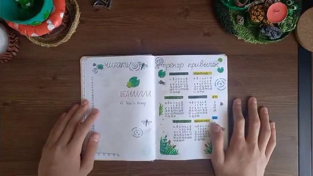 Оформление ежедневника на 🏞Июнь🏞 | Итоги 🐱🪴мая🪴🐱