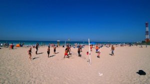 2025.02.01. ОАЭ. Шарджа. Al Khan Beach. Спортивный пляж ...