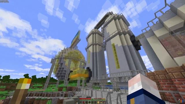 Building the Airport - Best Minecraft mods - ZetaCraft SMP смотреть онлайн