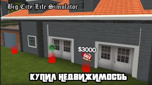 КУПИЛ И ОБУСТРОИЛ ДОМ | BIG CITY LIFE SIM