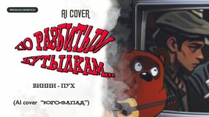 ВИННИ-ПУХ - "По Разбитым Бутылкам..." ("ЮГО-ЗАПАД") AI Cover.