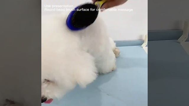 Double Sided Pet Pin Grooming Brush смотреть онлайн