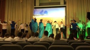 Выступление М2 песня,финал Посвящение в лицеисты 2016