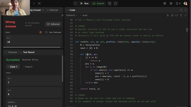 Решаем Leetcode Hard 502 (+рисунки, думаем, размышляем, учимся, ищем решение) смотреть онлайн