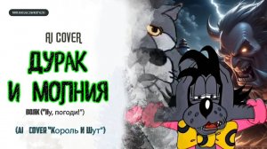 ВОЛКИ ("Ну, погоди" & "Жил-был Пес") - "Дурак И Молния" ( "КОРОЛЬ И ШУТ") AI Cover