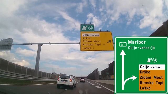 SLO - A1 Ljubljana to Maribor (July 2018) смотреть онлайн