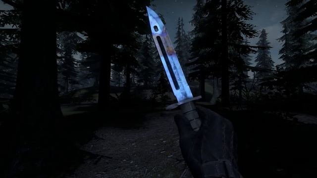 Bayonet Case Hardened minimal wear - the "Moses" pattern смотреть онлайн