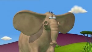 Газун Русский | Цветной дождь в джунглях | Книга джунглей | Смешные Животные Для Детей