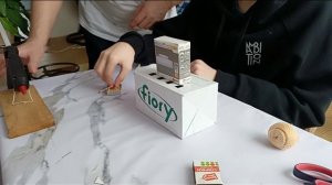 Поделка из коробок