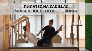 Тренировка пилатес на Cadillac. Мобильность позвоночника
