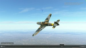 Я на Ла-5 - появилась шесть из Bf 109-F4
