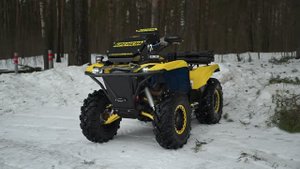 Аиршоки Андрея Вербицкого для Yamaha Grizzly 700
