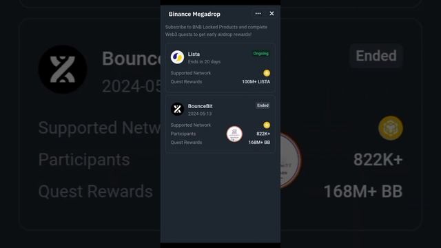 Lista Megadrop | Binance Megadrop | Lista Airdrop | Binance Web 3 Megadrop |Lista Airdrop on Binanc