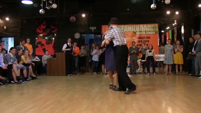 Natalya Vinnik & Dmitry Kuznetsov - Balboa Finals at Russian Open Swing Dance Championship 2012 смотреть онлайн