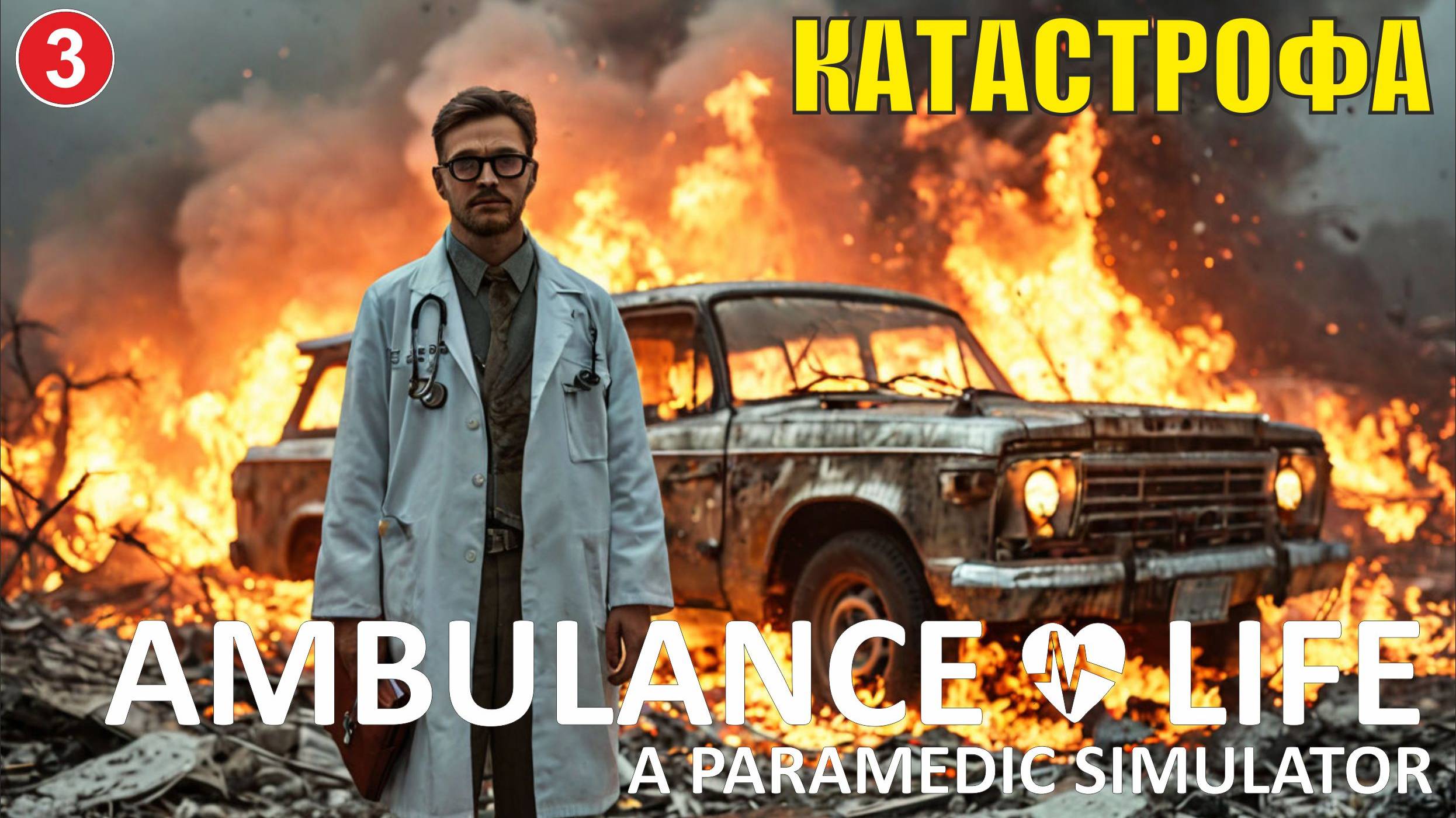 Ambulance Life A Paramedic Simulator - Катастрофа