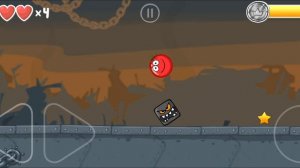 Играем в Red ball 4. красный шар 4