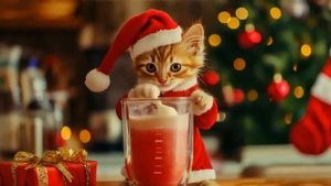 У котят новый год