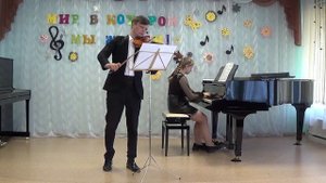 Д. Шостакович "Заводная кукла", исп. Павел Лунин, концертмейстер Соколова Полина