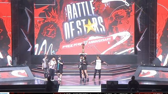 MOMEN ASEP DI DORONG KIT KET DI PANGGUNG BATLE OF STARS" смотреть онлайн